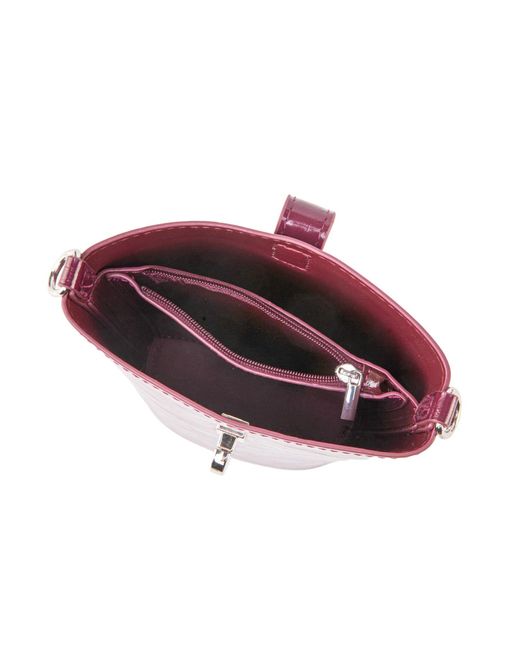 Mkf Collection - J'omor Purple Evelina Mini Bucket Bag