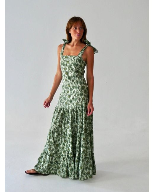 Mind Traveler Green Mia Dress