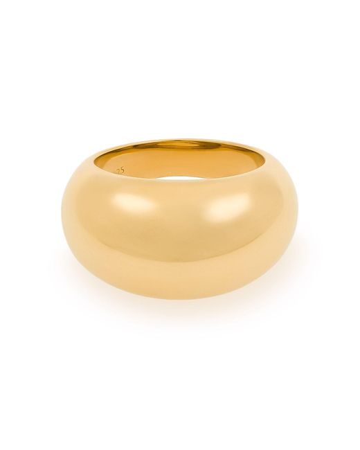 Cote Cache Metallic Miroir Dome Ring