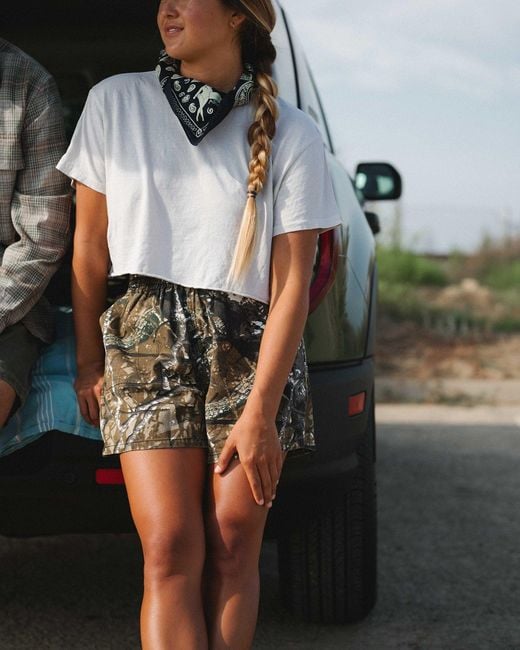 Ariko Multicolor Real Tree Camo Day Short