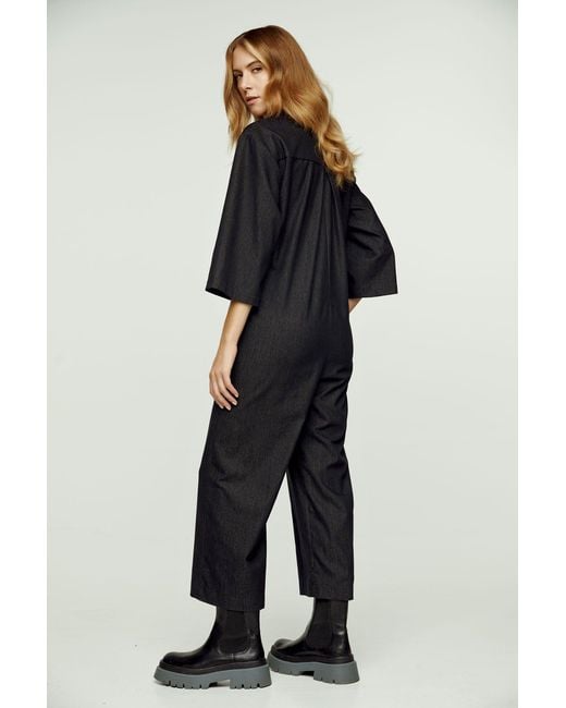 Conquista Blue Dark Denim Jumpsuit