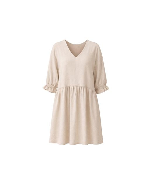 Nola Neutrals Tessa Dress Natural