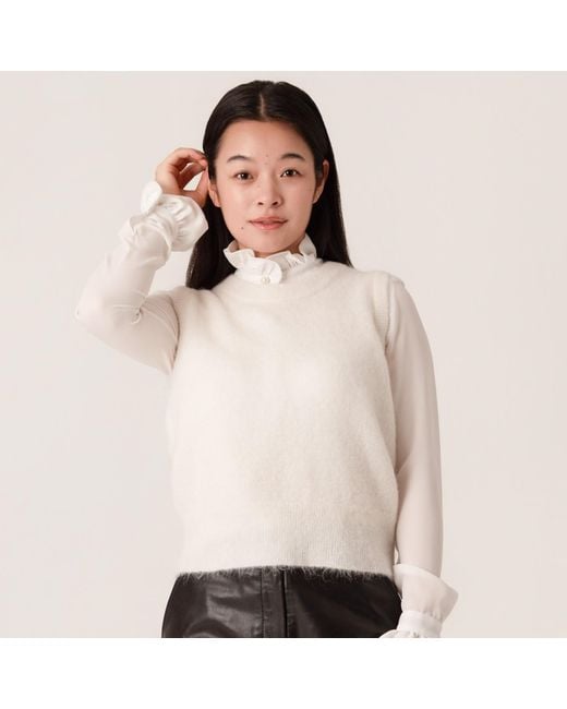 Porridge Knitwear Natural Neutrals Alpaca Julia Tank