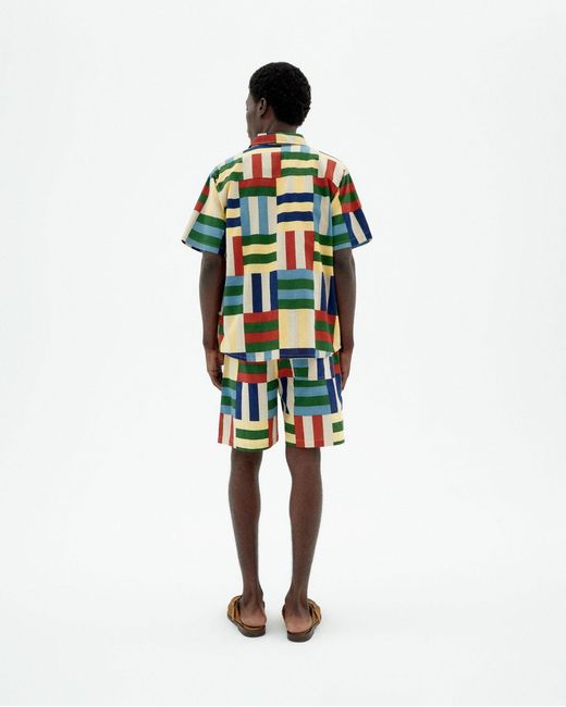 Thinking Mu Green Field Tom Shirt for men