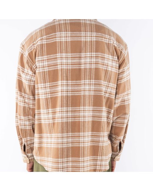 Ariko Pink Neutrals/ Plaid Bucky Split Hem Shirt Jacket