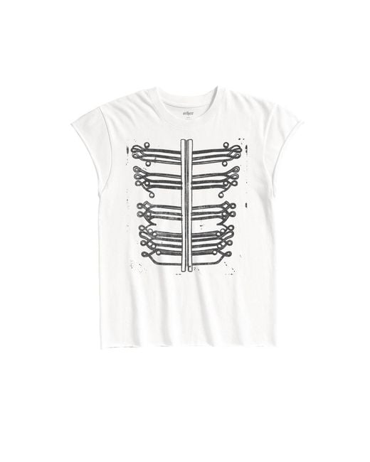Other Uk White Napoleon Rocker Tee for men