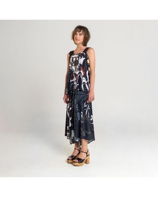 ARTISTA Blue Bath Culottes