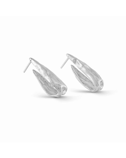 Saras Fine Jewellery Metallic Tide Stud