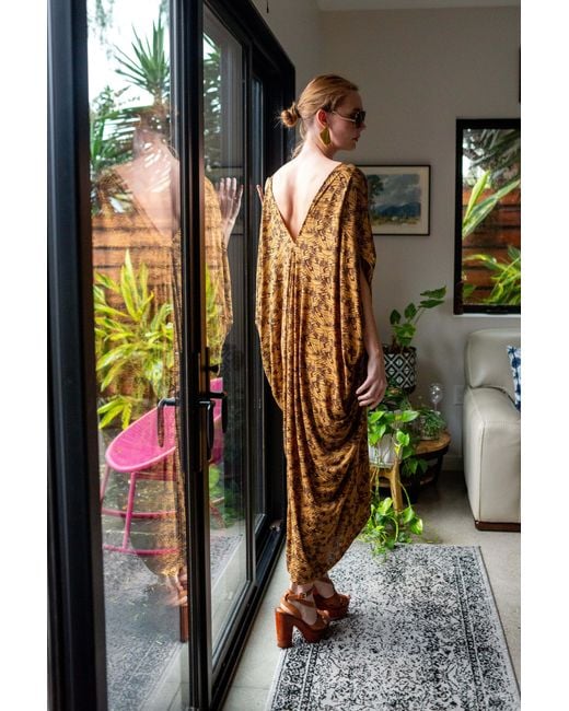 Jennafer Grace Brown Bonnie Bananas Caftan