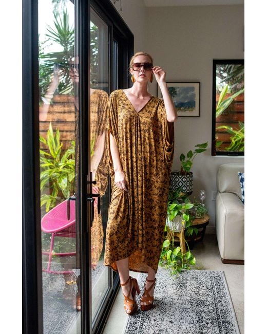 Jennafer Grace Brown Bonnie Bananas Caftan