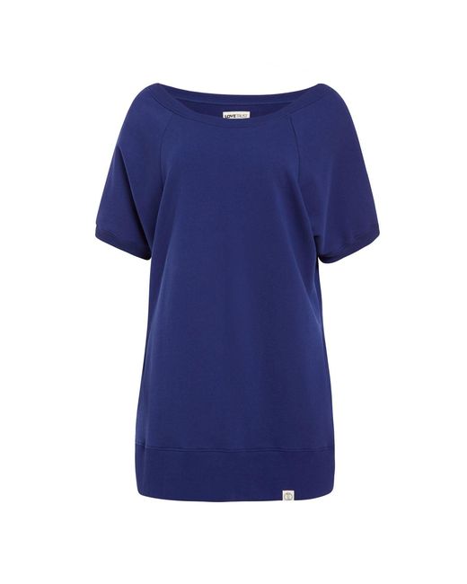 LOVETRUST Blue Lana Sweatshirt Tunic
