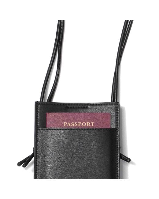 Naoa Black Phone & Essentials Crossbody Bag
