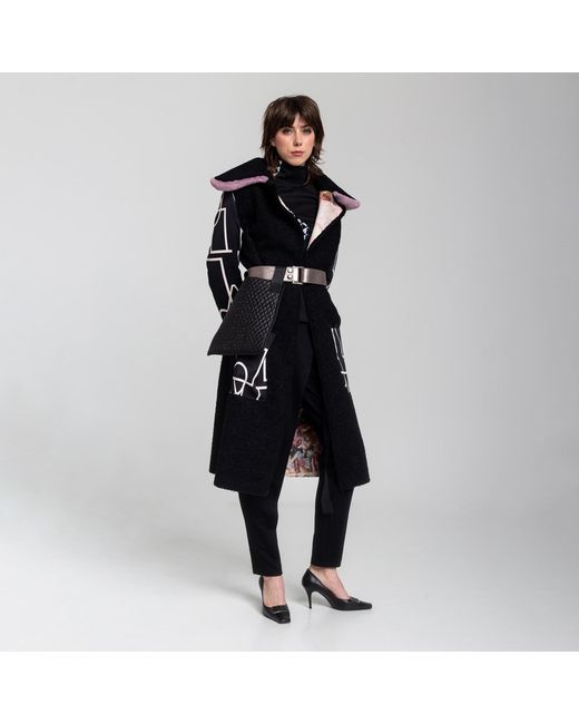 ARTISTA Pink Secret Geisha Printed Coat