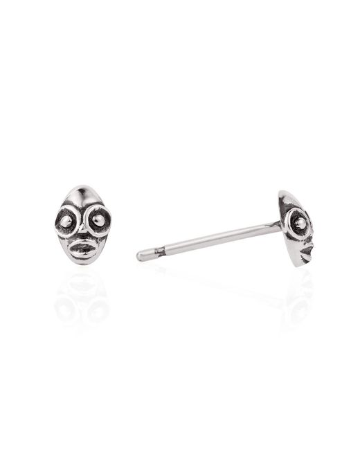 Lee Renee Metallic Tiny Voodoo Ghede Earrings