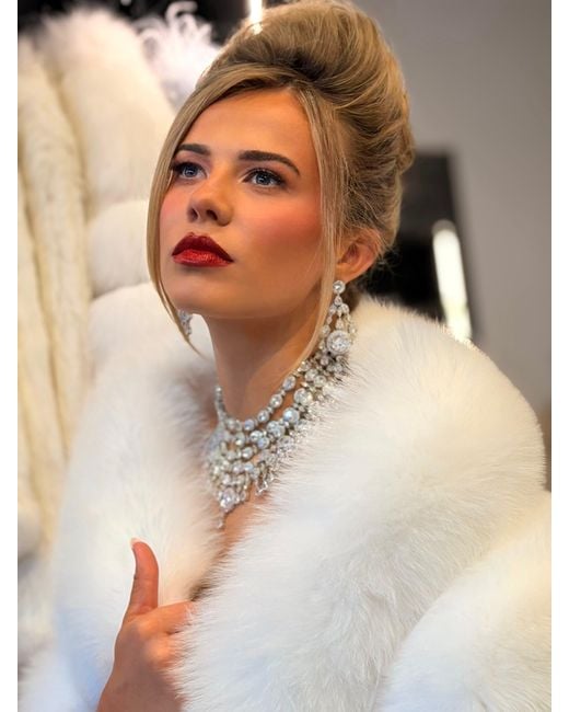 Stephanie Browne Australia White The Satine Necklace