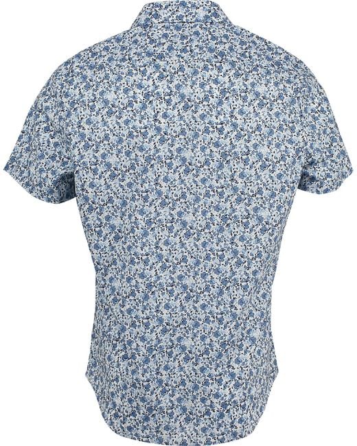 Lords of Harlech Blue Scott Ashton Floral for men