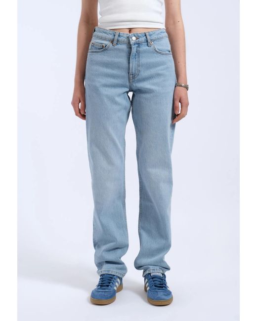 Dr. Denim Blue Arch Mid Straight