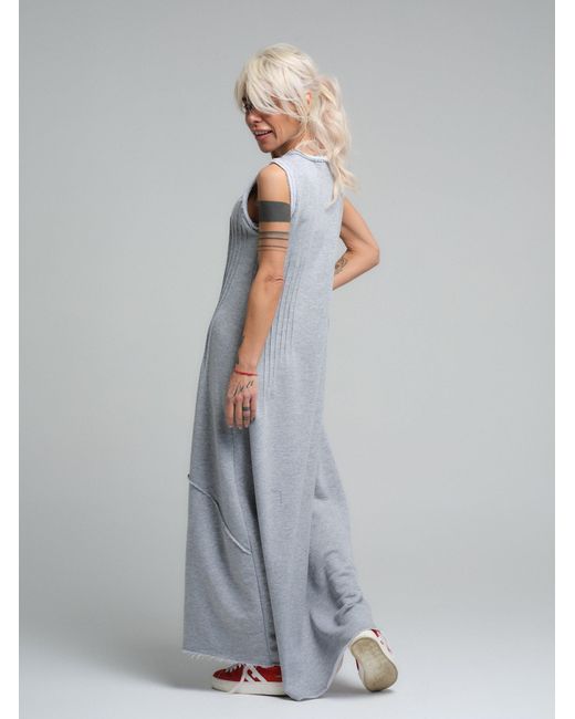 Clothes by Locker Room Gray Relaxed-Fit Maxi Dress