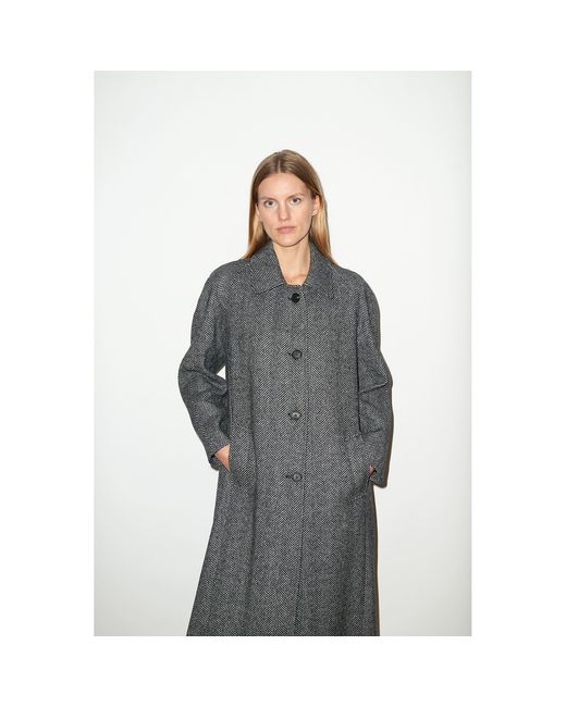 Hegarty Gray Tweed Overcoat