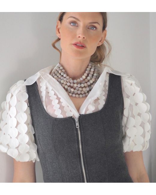 Fairchild Baldwin Gray Bella Tortoise Necklace