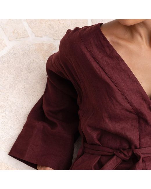 W.two Red The Village Kimono