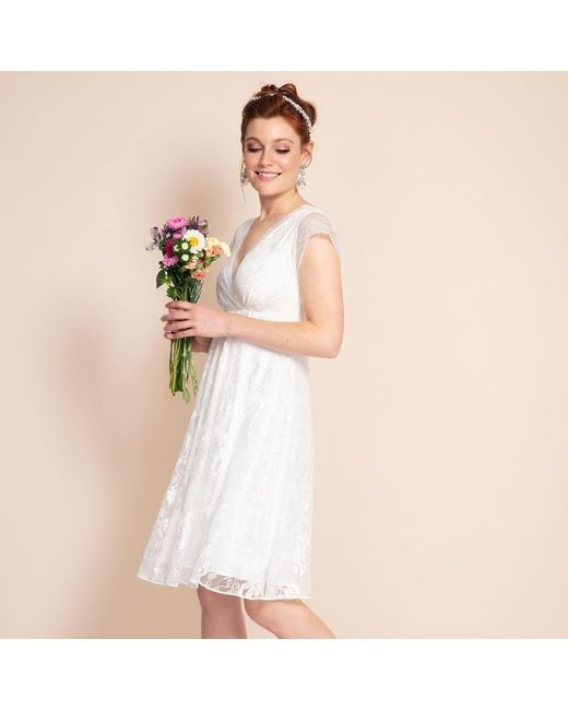 Alie Street London Gray Evangeline Wedding Dress