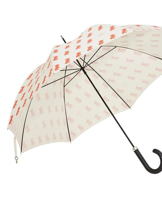 Marokka Design Red French Bulldog Geometric Style Umbrella