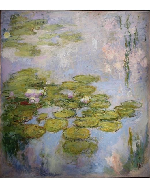 Heartfelt Layers Green Monet Water Lilies