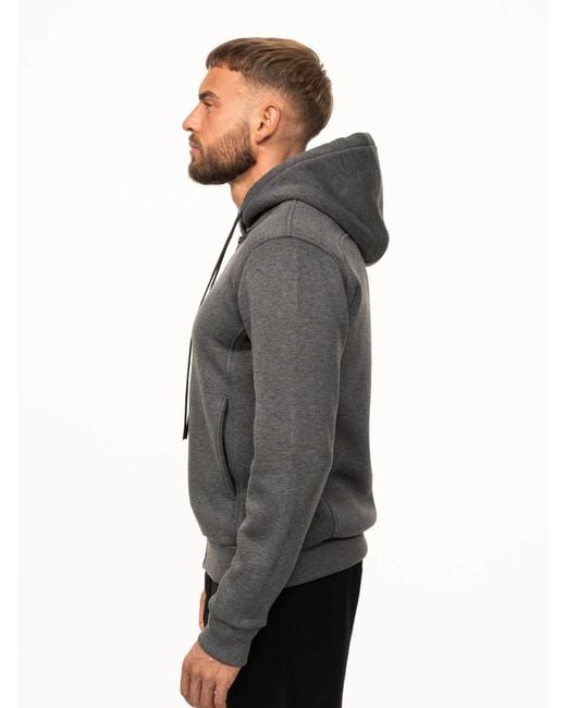 Saved Lab Gray Zip Hoodie for men