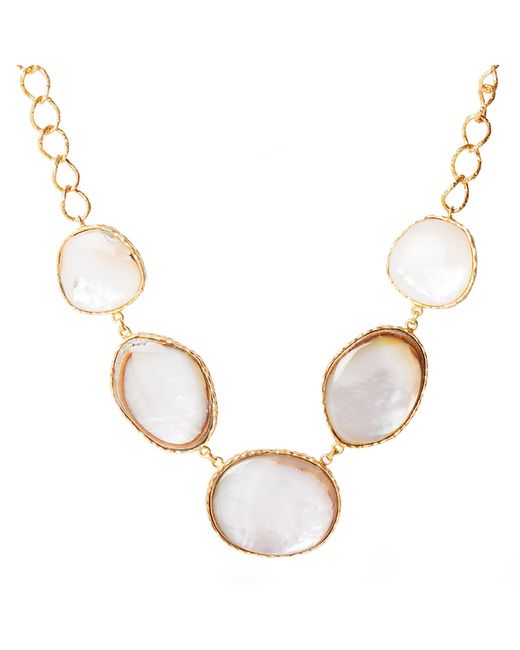 Christina Greene Metallic Statement Necklace