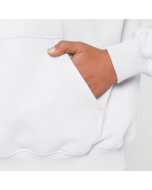 mysimplicated White Cotton Hoodie