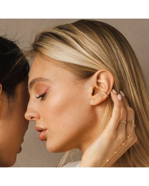 BLOOMTINE | Earth Angel HQ Metallic Enchanting Flutterfly Vermeil Butterfly Studs