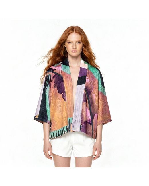 ARTISTA Multicolor Ivy Velvet Cardigan