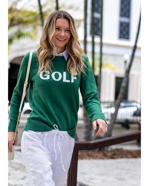Ellsworth & Ivey Green Classic Golf Crewneck