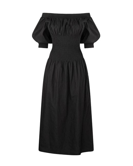 Dref Black Sydney Linen Dress