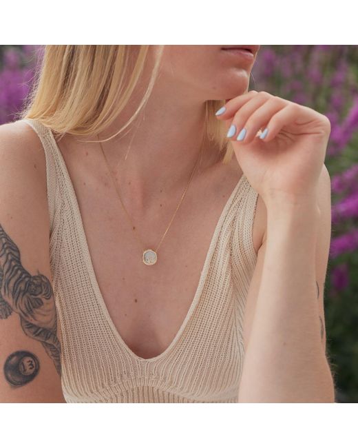 BLOOMTINE | Earth Angel HQ Pink Loves Frequency Sterling & Opal Heartbeat Necklace