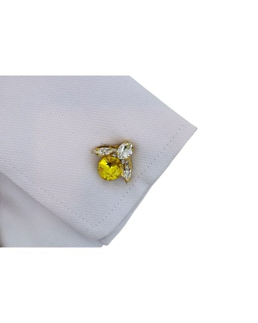 Vicki Sarge Black The Bee Cufflinks for men