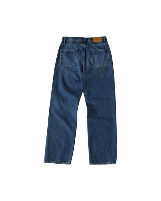 Walter Denim Limited Blue Mid Wash Super Relax Jean for men