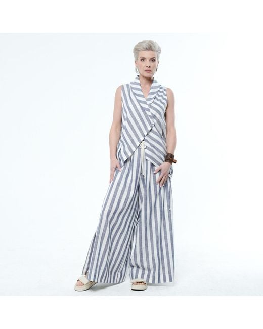 Metamorph Blue Sleeveless Top