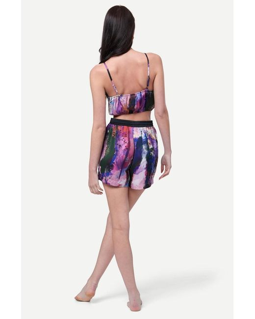Zafur Purple Mayfair Short