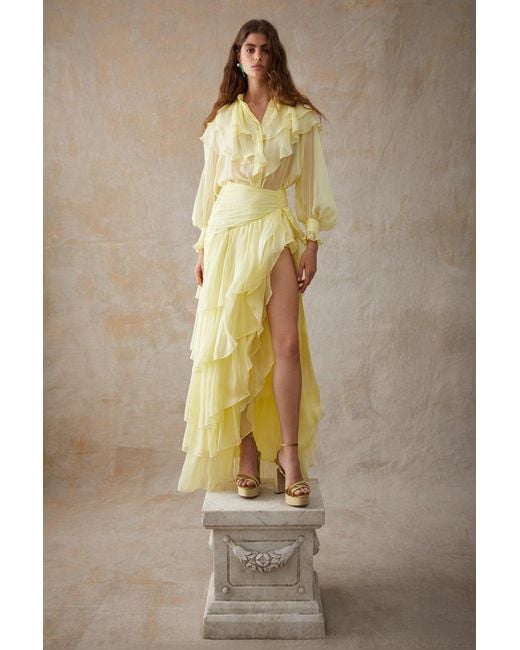 Syla Atelier Yellow Mihrimah Shirt