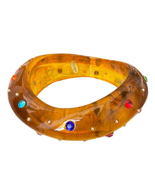 Smilla Brav Orange Bangle Candy Amber