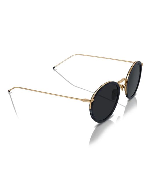 Cossimo Black Coco Round Sunglasses
