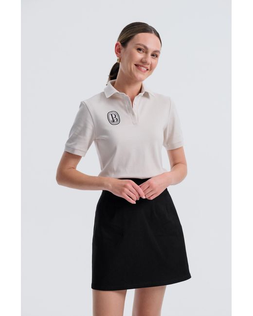 Baltér White Wimbledon Whisper Polo