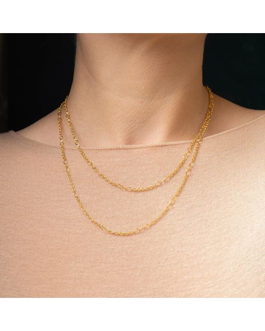 Kate Koel Metallic Link Necklace