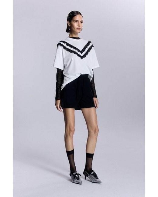 No'design White Aria Oversize T-Shirt