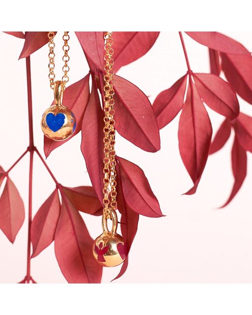 Myrto Katramadou Jewellery Metallic Melina Pendant-Plated Royal