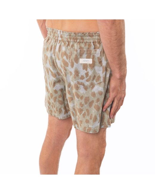 Ariko Natural Leopard Camo Day Short