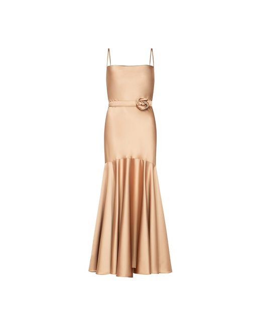Roses Are Red Natural / Neutrals Melody Dress In En Beige