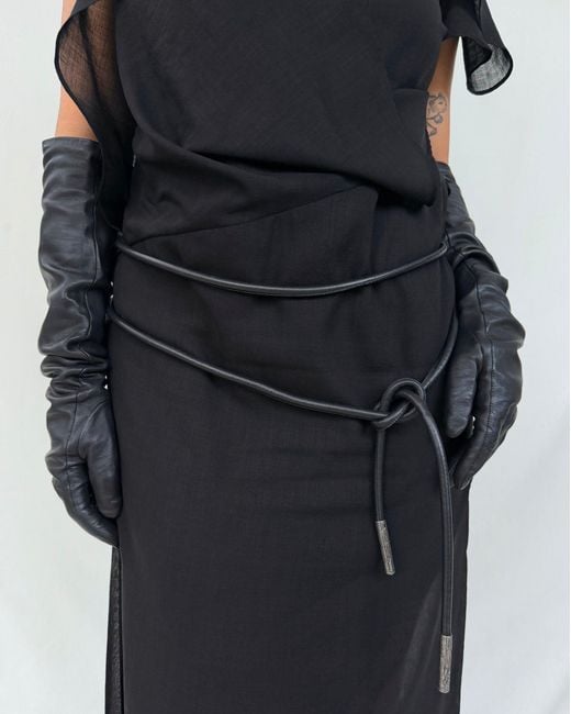 GYUNIA Black Nodo Belt
